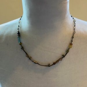 Brown tones Necklace. Worn once. Listing #7415